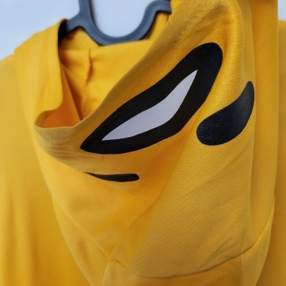 Sanrio Gudetama Hooded Narikiri Rashguard Jacket Yellow L